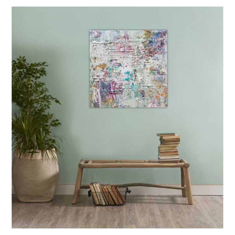 Original Abstract Time Painting by Toby Penney