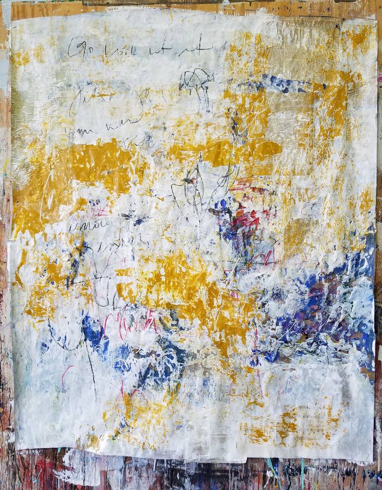 Original Abstract Expressionism Abstract Painting by Toby Penney