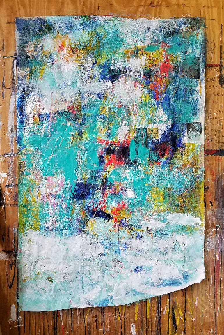 Original Abstract Expressionism Abstract Painting by Toby Penney