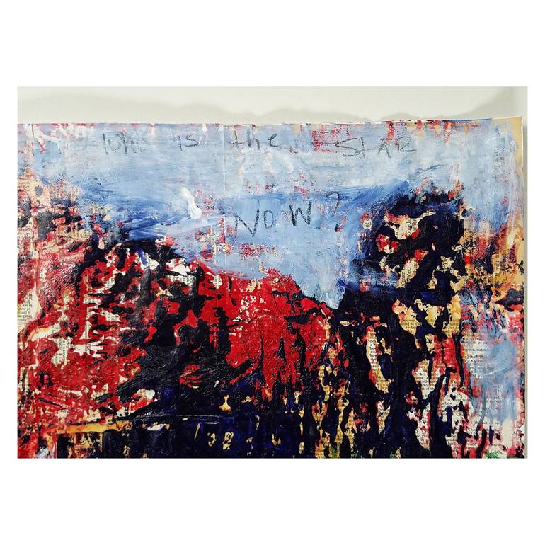 Original Abstract Expressionism Abstract Painting by Toby Penney