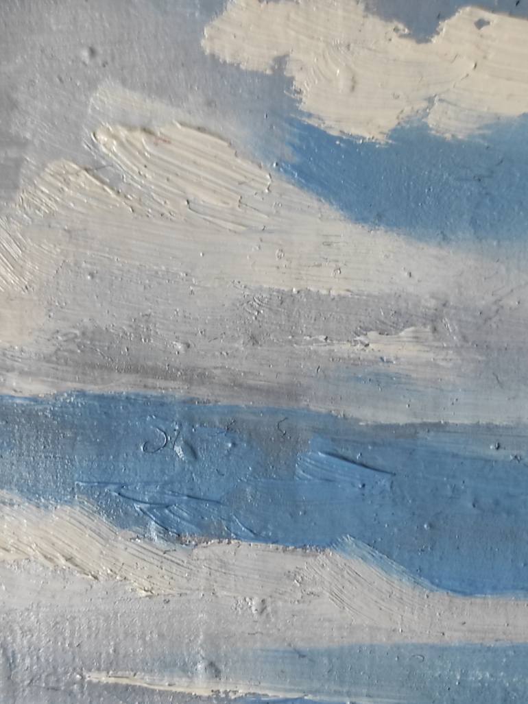 Original Contemporary Seascape Painting by Olga Scheglova