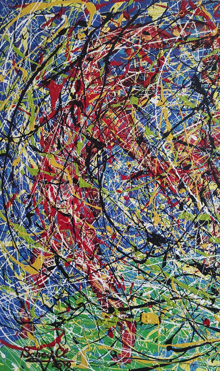 Original Abstract Other Painting by Olga Scheglova