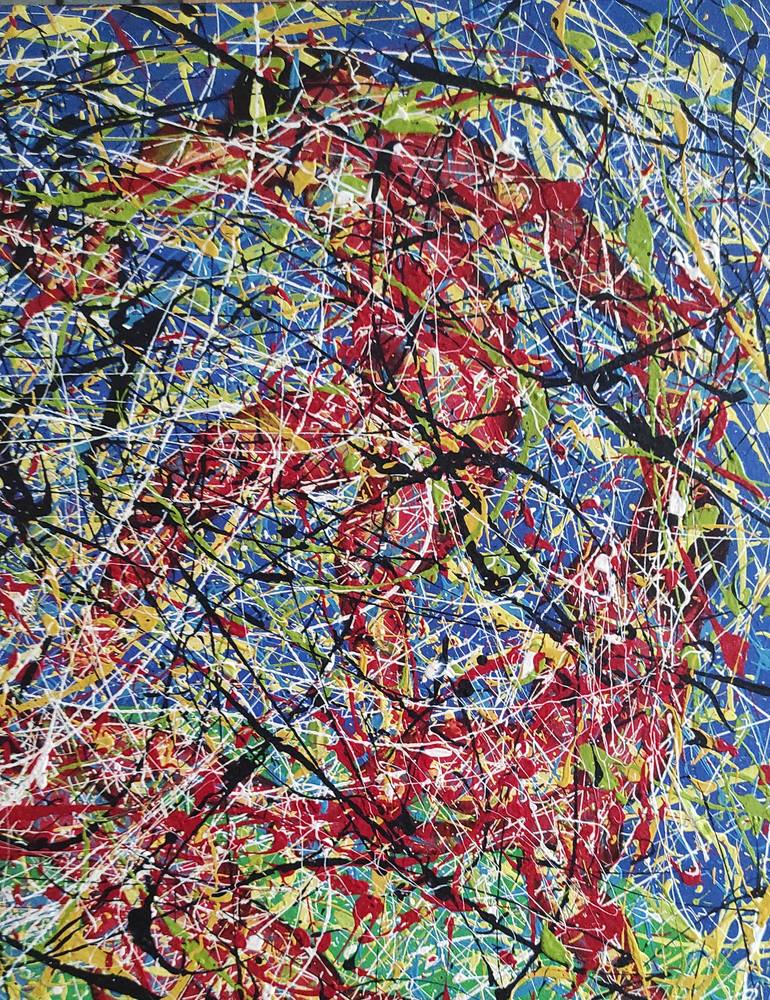 Original Abstract Other Painting by Olga Scheglova