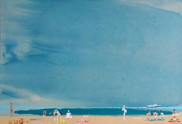 Print of Minimalism Seascape Paintings by Andrew Babchynsky
