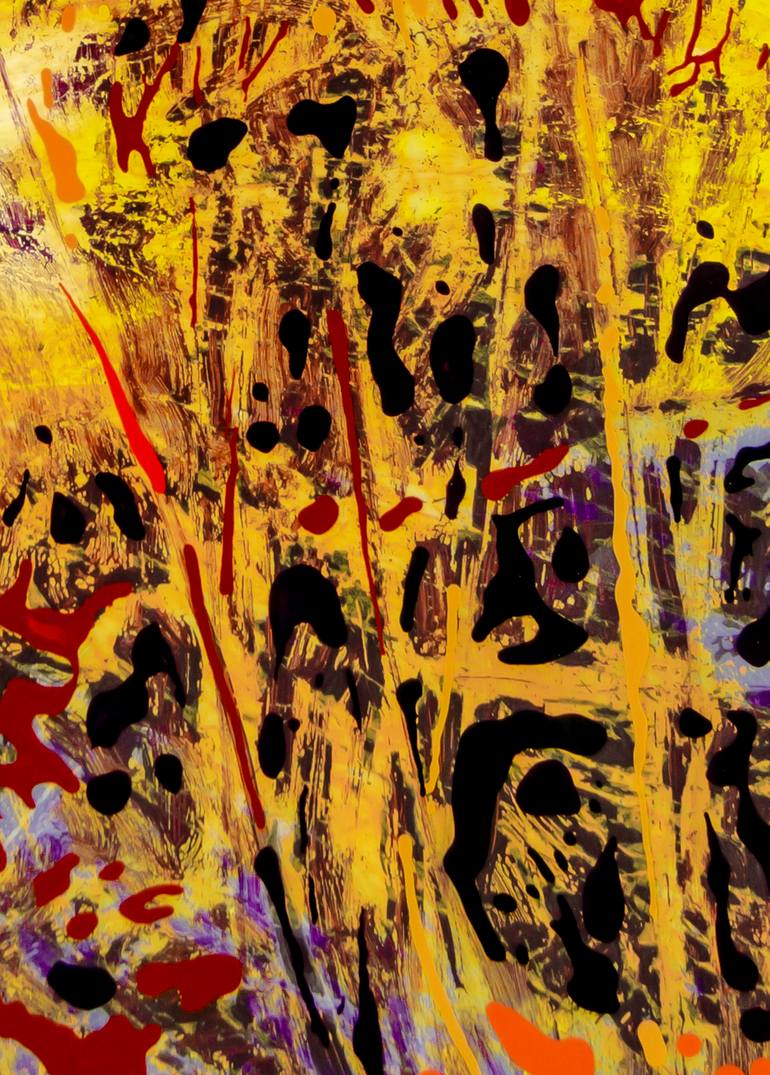 Original Expressionism Abstract Mixed Media by Andrew Babchynsky