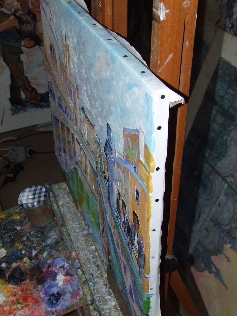 Original Other Cities Painting by Patrick Marie