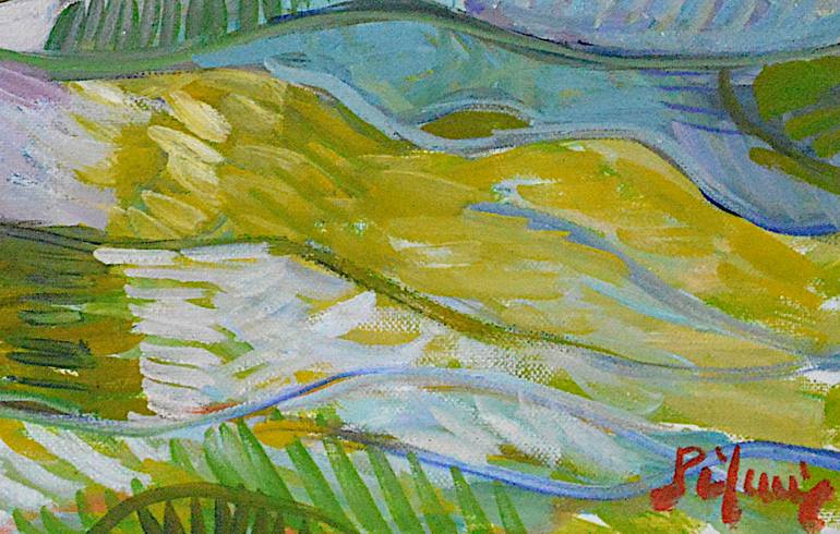 Original Impressionism Landscape Painting by Patrick Marie