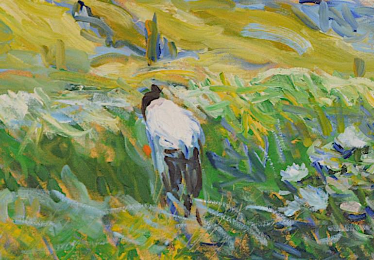 Original Impressionism Nature Painting by Patrick Marie