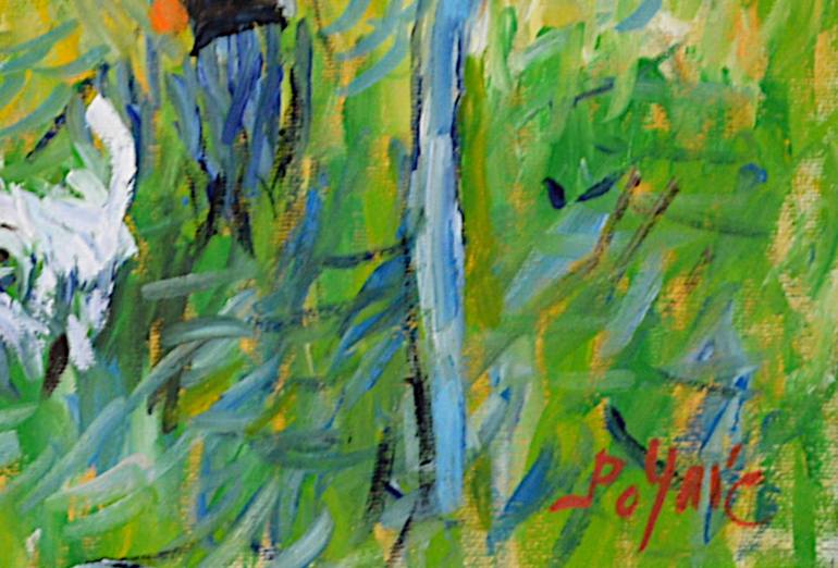 Original Impressionism Nature Painting by Patrick Marie