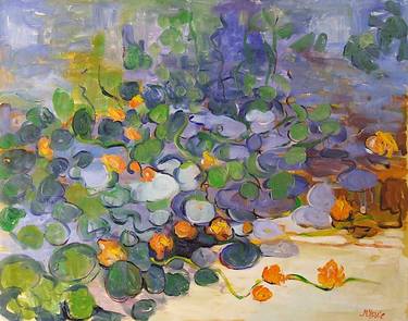 Print of Impressionism Floral Paintings by Patrick Marie