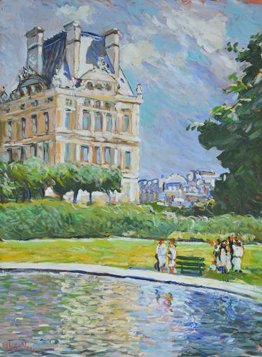 Print of Impressionism Cities Paintings by Patrick Marie