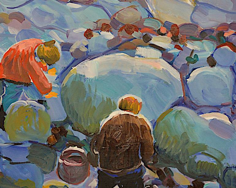 Original Impressionism Nature Painting by Patrick Marie