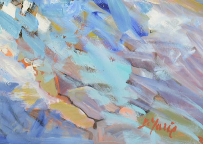 Original Impressionism Landscape Painting by Patrick Marie