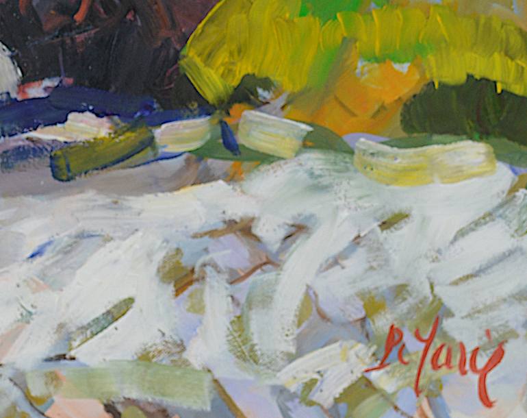 Original Impressionism Landscape Painting by Patrick Marie