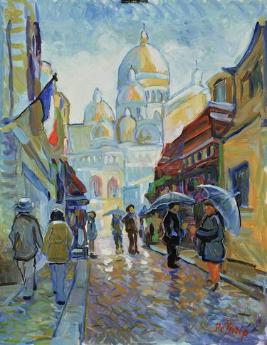 Original Fine Art Cities Paintings by Patrick Marie