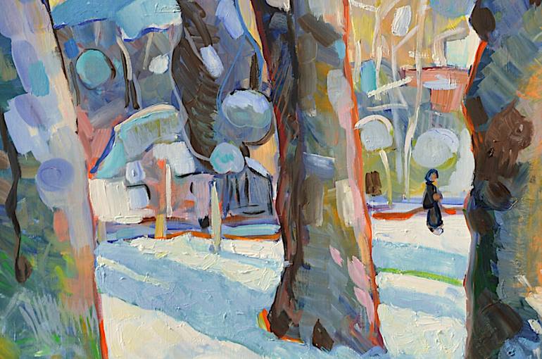 Original Figurative Nature Painting by Patrick Marie