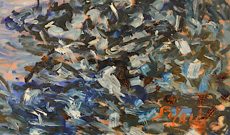 Original Impressionism Nature Painting by Patrick Marie