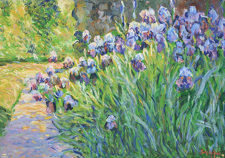 Original Impressionism Floral Paintings by Patrick Marie