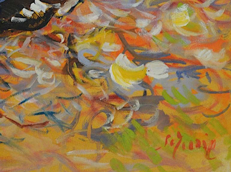 Original Impressionism Landscape Painting by Patrick Marie