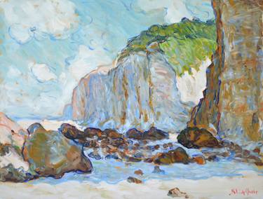 Original Impressionism Nature Painting by Patrick Marie