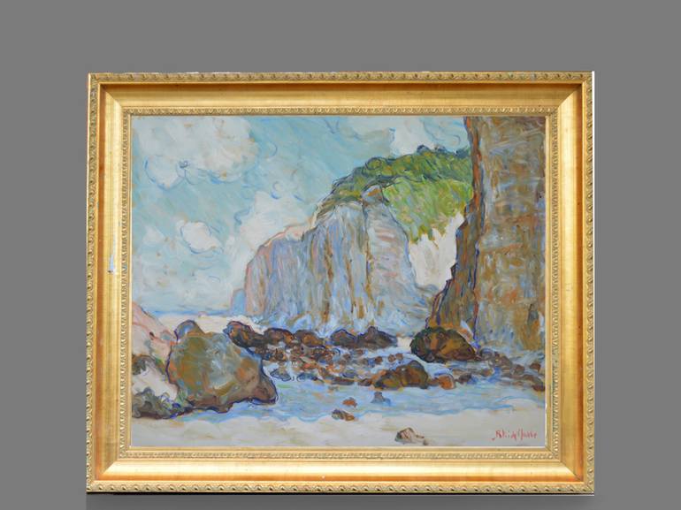 Original Impressionism Nature Painting by Patrick Marie