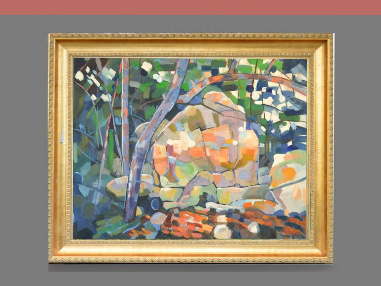 Original Cubism Nature Painting by Patrick Marie