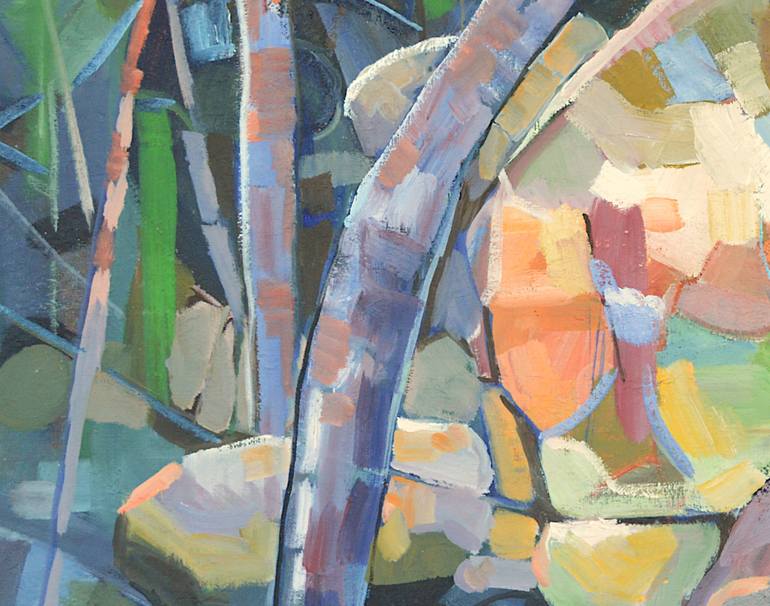 Original Cubism Nature Painting by Patrick Marie