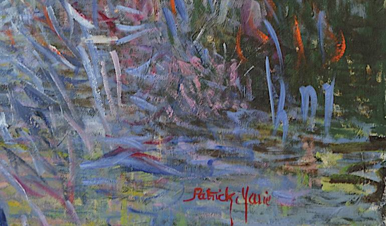 Original Impressionism Landscape Painting by Patrick Marie