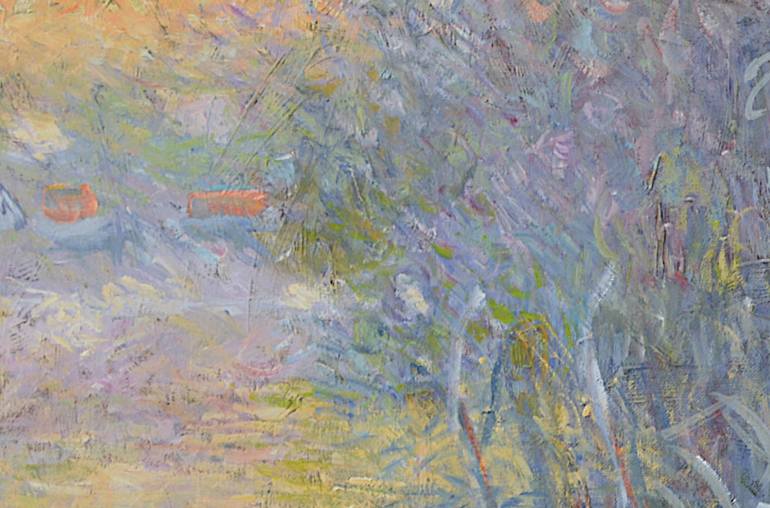 Original Impressionism Landscape Painting by Patrick Marie