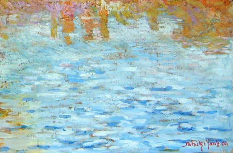 Original Impressionism Landscape Painting by Patrick Marie