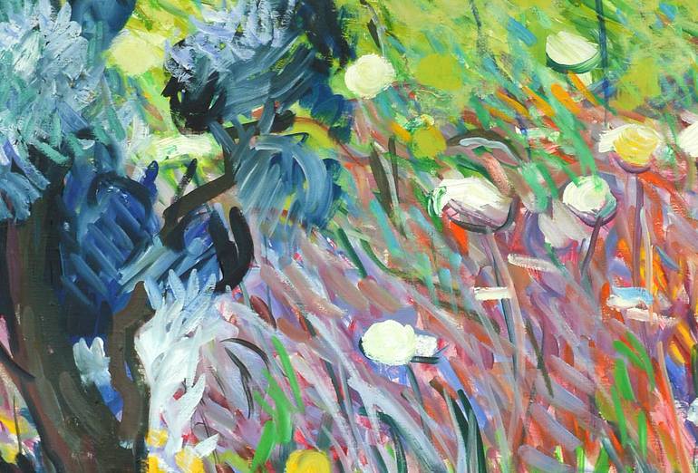 Original Impressionism Landscape Painting by Patrick Marie