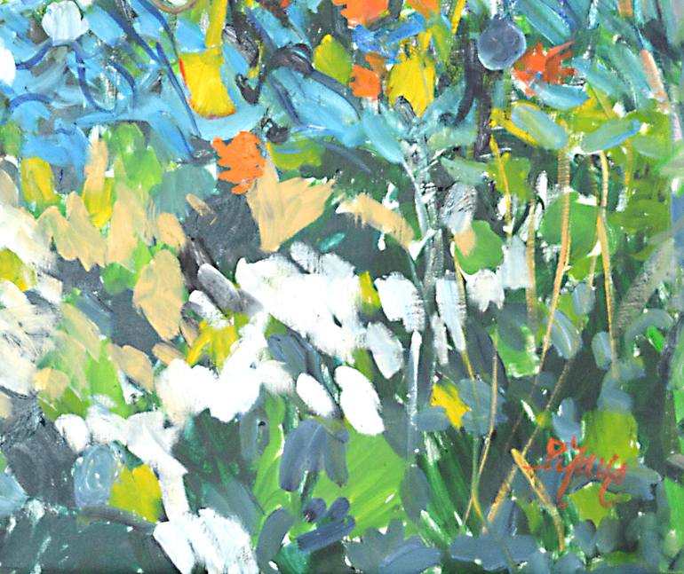 Original Impressionism Landscape Painting by Patrick Marie