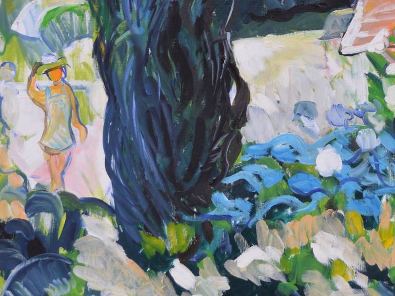 Original Impressionism Landscape Painting by Patrick Marie