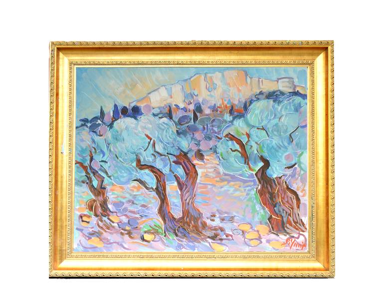 Original Impressionism Landscape Painting by Patrick Marie