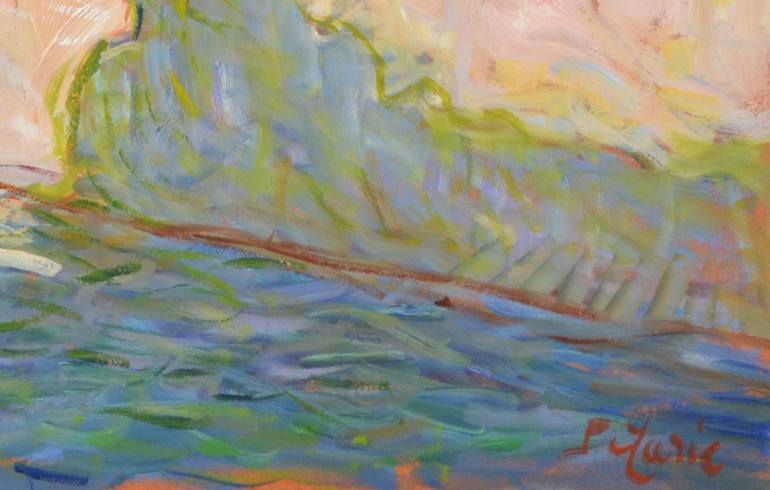 Original Impressionism Cities Painting by Patrick Marie