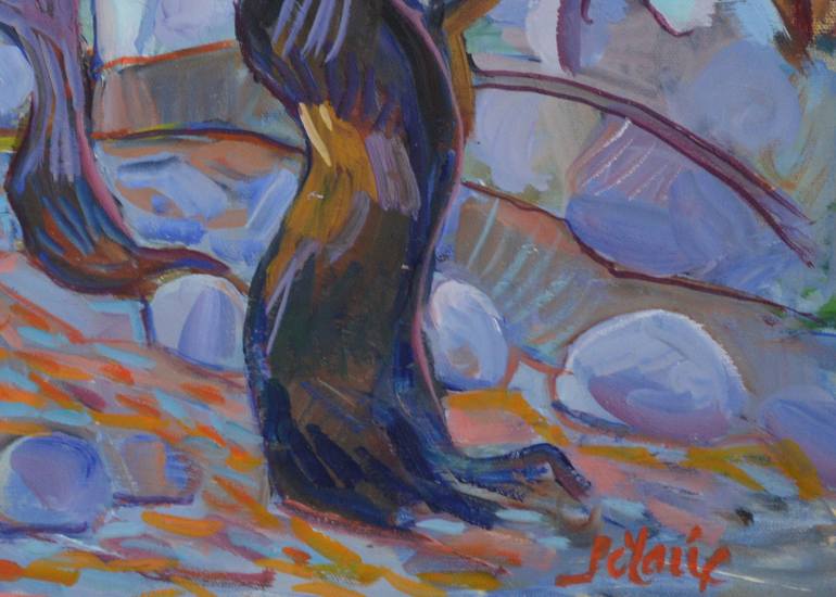 Original Impressionism Nature Painting by Patrick Marie