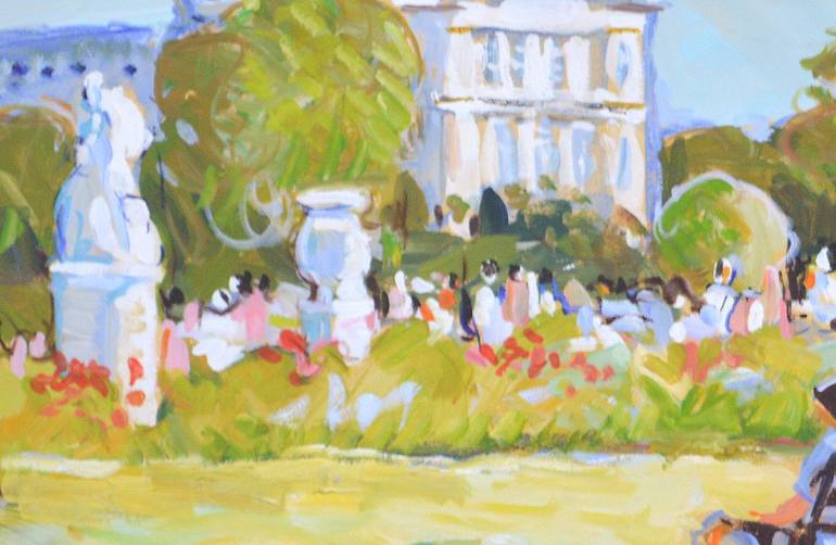 Original Impressionism Cities Painting by Patrick Marie