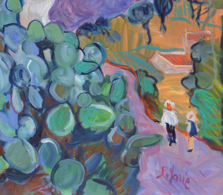 Original Impressionism Landscape Painting by Patrick Marie