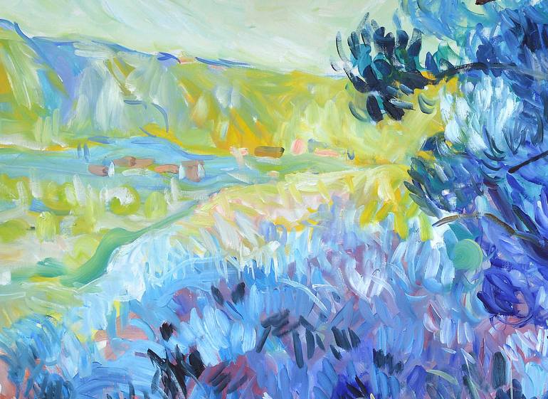 Original Impressionism Nature Painting by Patrick Marie