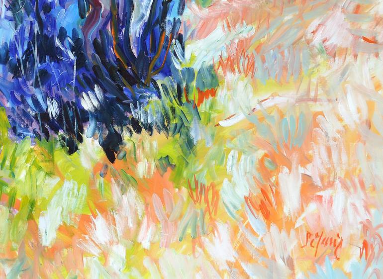 Original Impressionism Nature Painting by Patrick Marie