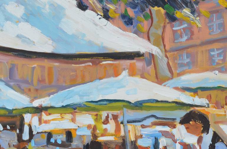 Original Neo-impressionism Cities Painting by Patrick Marie
