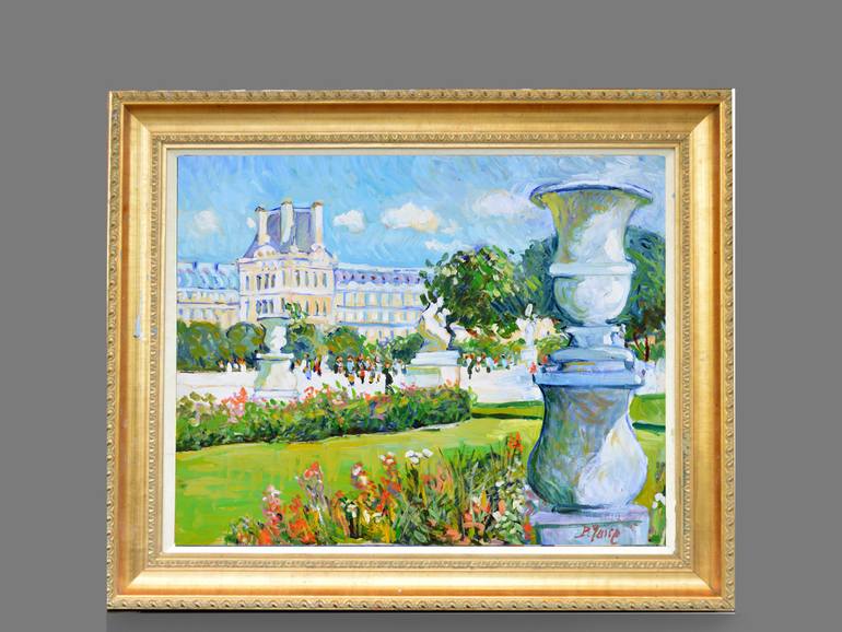 Original Impressionism Cities Painting by Patrick Marie