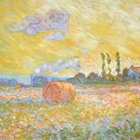 Le rouleau de paille le soir N°2 by Patrick Marie