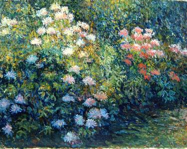 Print of Impressionism Floral Paintings by Patrick Marie