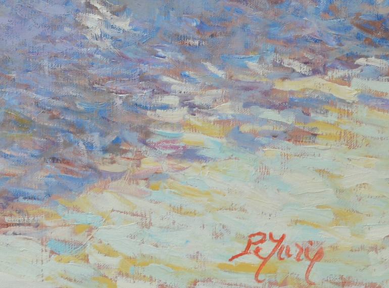 Original Impressionism Landscape Painting by Patrick Marie