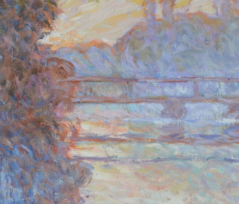 Original Impressionism Landscape Painting by Patrick Marie