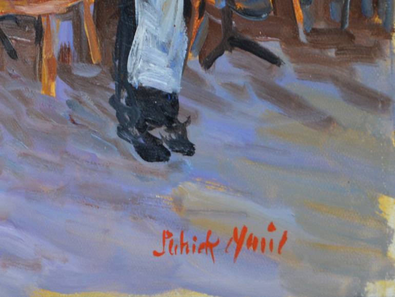 Original Impressionism Cities Painting by Patrick Marie