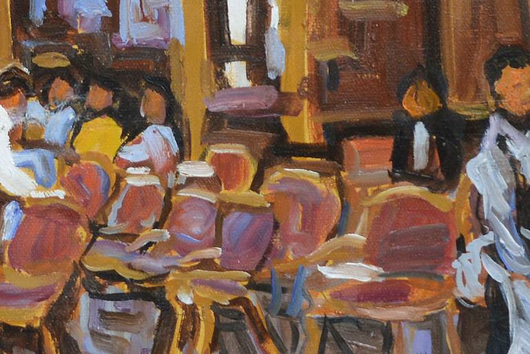 Original Impressionism Cities Painting by Patrick Marie