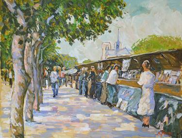 Original Impressionism Cities Paintings by Patrick Marie