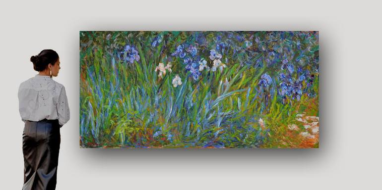 Original Fine Art Floral Painting by Patrick Marie